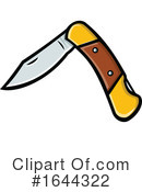 Knife Clipart #1644322 by patrimonio