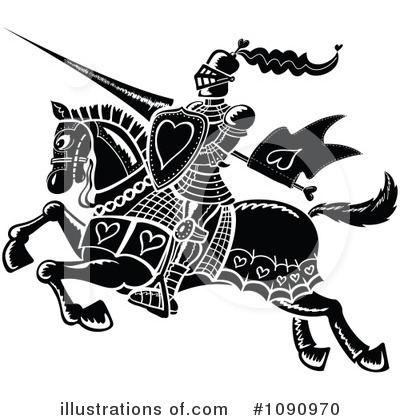 Royalty-Free (RF) Knight Clipart Illustration by Zooco - Stock Sample #1090970