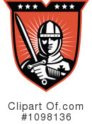 Knight Clipart #1098136 by patrimonio