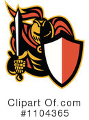 Knight Clipart #1104365 by patrimonio