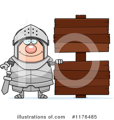 Royalty-Free (RF) Knight Clipart Illustration by Cory Thoman - Stock Sample #1176485