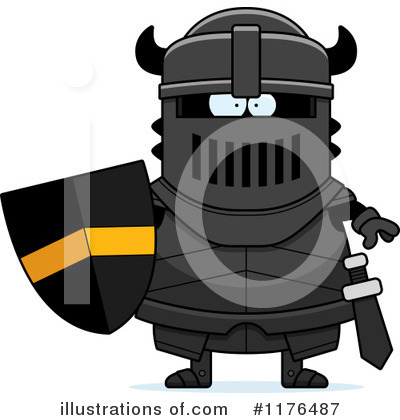 Royalty-Free (RF) Knight Clipart Illustration by Cory Thoman - Stock Sample #1176487