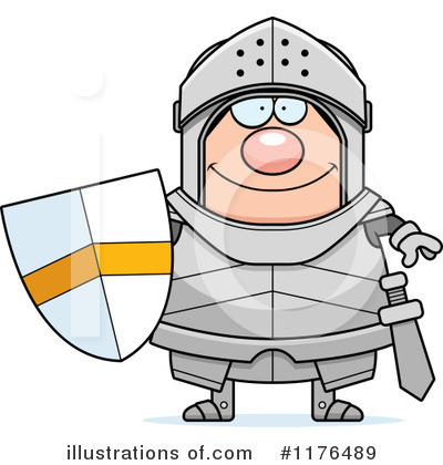 Royalty-Free (RF) Knight Clipart Illustration by Cory Thoman - Stock Sample #1176489