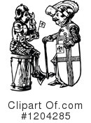 Knight Clipart #1204285 by Prawny Vintage