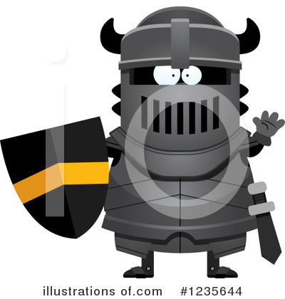 Royalty-Free (RF) Knight Clipart Illustration by Cory Thoman - Stock Sample #1235644