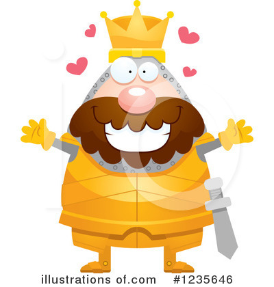 Royalty-Free (RF) Knight Clipart Illustration by Cory Thoman - Stock Sample #1235646