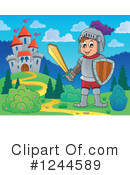 Knight Clipart #1244589 by visekart