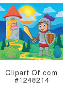 Knight Clipart #1248214 by visekart