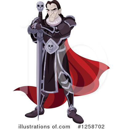 Royalty-Free (RF) Knight Clipart Illustration by Pushkin - Stock Sample #1258702