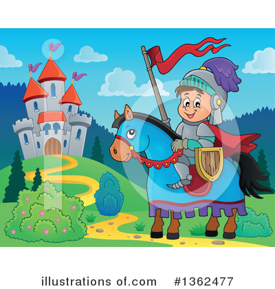 Knight Clipart #1362477 by visekart