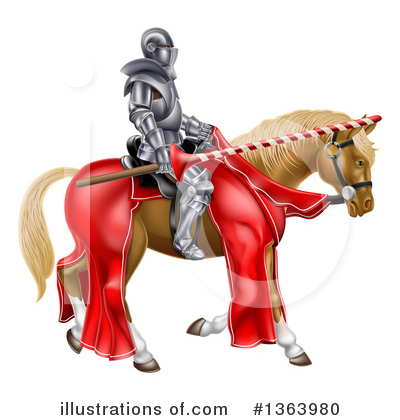 Crusader Clipart #1363980 by AtStockIllustration