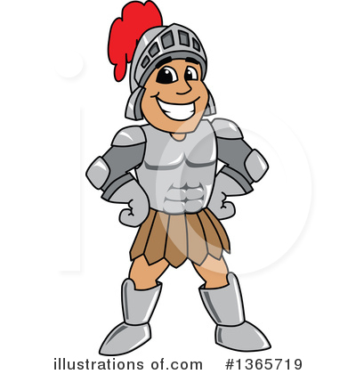 Royalty-Free (RF) Knight Clipart Illustration by Mascot Junction - Stock Sample #1365719