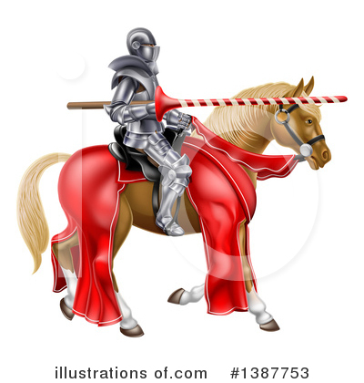 Royalty-Free (RF) Knight Clipart Illustration by AtStockIllustration - Stock Sample #1387753