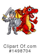 Knight Clipart #1498704 by AtStockIllustration