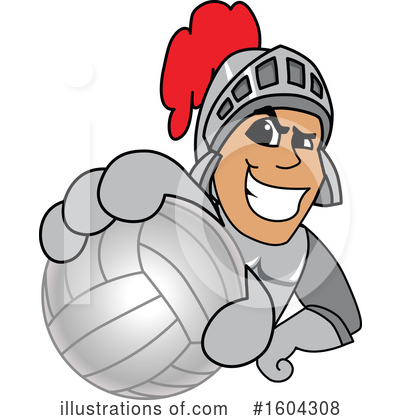 Royalty-Free (RF) Knight Clipart Illustration by Mascot Junction - Stock Sample #1604308