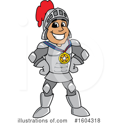 Knight Clipart #1604318 by Mascot Junction