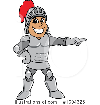 Knight Clipart #1604325 by Mascot Junction