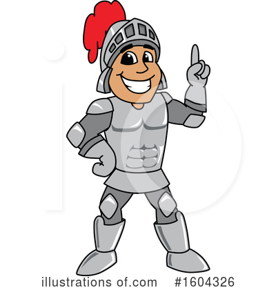 Knight Clipart #1604326 by Mascot Junction