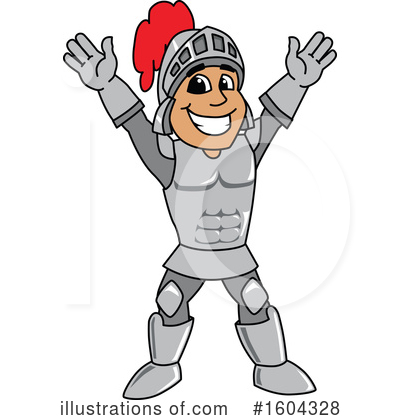 Royalty-Free (RF) Knight Clipart Illustration by Mascot Junction - Stock Sample #1604328