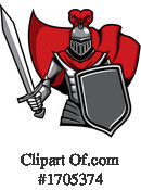 Knight Clipart #1705374 by Vector Tradition SM