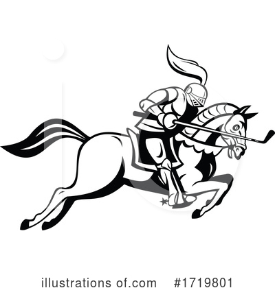 Royalty-Free (RF) Knight Clipart Illustration by patrimonio - Stock Sample #1719801