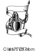 Knight Clipart #1772574 by AtStockIllustration