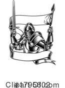Knight Clipart #1795602 by AtStockIllustration