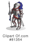 Knight Clipart #81354 by Snowy