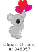 Koala Clipart #1048057 by Maria Bell