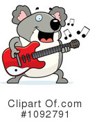 Koala Clipart #1092791 by Cory Thoman