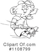 Koala Clipart #1108799 by Dennis Holmes Designs