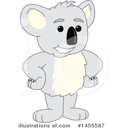 Koala Clipart #1455587 by Mascot Junction