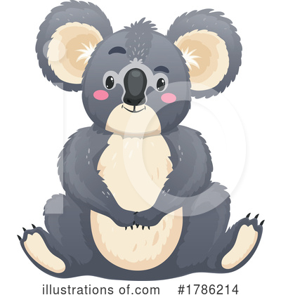 Royalty-Free (RF) Koala Clipart Illustration by Vector Tradition SM - Stock Sample #1786214