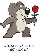 Koala Clipart #214940 by Cory Thoman