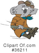 Koala Clipart #36211 by Dennis Holmes Designs