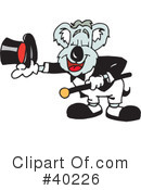 Koala Clipart #40226 by Dennis Holmes Designs