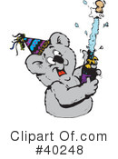Koala Clipart #40248 by Dennis Holmes Designs