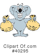 Koala Clipart #40295 by Dennis Holmes Designs