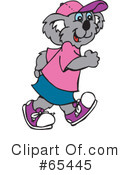 Koala Clipart #65445 by Dennis Holmes Designs
