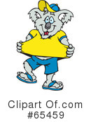Koala Clipart #65459 by Dennis Holmes Designs
