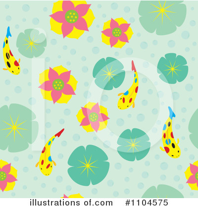 Water Lily Clipart #1104575 by Cherie Reve