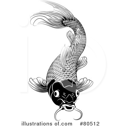 Royalty-Free (RF) Koi Clipart Illustration by AtStockIllustration - Stock Sample #80512