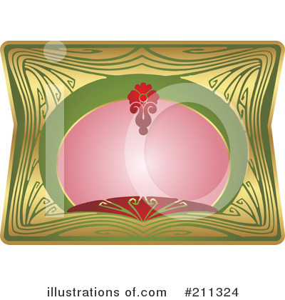 Royalty-Free (RF) Label Clipart Illustration by Eugene - Stock Sample #211324