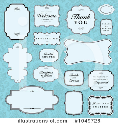 Royalty-Free (RF) Labels Clipart Illustration by BestVector - Stock Sample #1049728