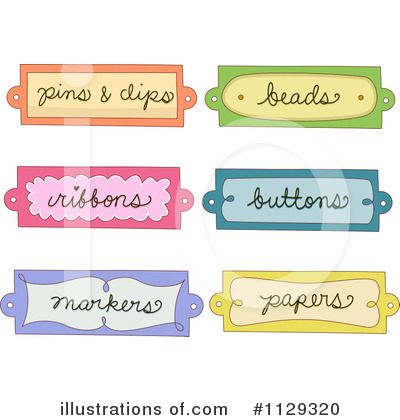 Tags Clipart #1129320 by BNP Design Studio