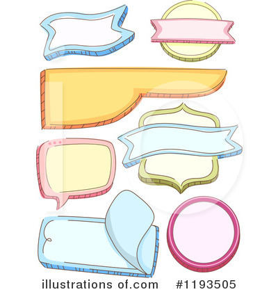 Royalty-Free (RF) Labels Clipart Illustration by BNP Design Studio - Stock Sample #1193505