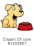 Labrador Clipart #1203857 by Cory Thoman