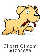 Labrador Clipart #1203858 by Cory Thoman