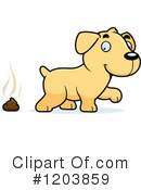 Labrador Clipart #1203859 by Cory Thoman