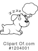 Labrador Clipart #1204001 by Cory Thoman